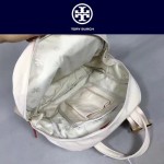 Tory Burch-002-2 托里伯奇女士新款帆布拼色條雙肩包書包