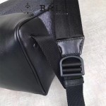 BALLY-005 正品防水尼龍配皮男士雙肩包