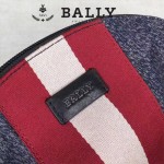 BALLY-005 正品防水尼龍配皮男士雙肩包