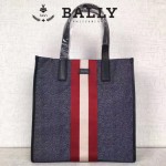 BALLY-006 正品防水尼龍配皮男士手提休閒袋
