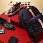 BALLY-005 正品防水尼龍配皮男士雙肩包
