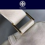 Tory Burch-002-2 托里伯奇女士新款帆布拼色條雙肩包書包