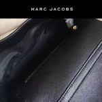 MARC JACOBS-032-2 新款潮流里外全皮女士單肩斜背包經典黑色