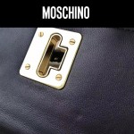 moschino-039 鬼爪鏈條流蘇包意大利進口山羊皮金屬混合編織單肩斜挎包