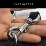 MARC JACOBS-034 正品新款購物袋帆布配十字紋牛皮超輕購物袋