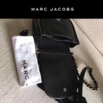 MARC JACOBS-032-2 新款潮流里外全皮女士單肩斜背包經典黑色