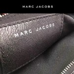 MARC JACOBS-035 正品最新款時尚三羊皮柔軟黑色腰包
