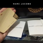 Marc Jacobs-011 宋佳同款蛇形金屬扣黑色牛皮小號單肩斜挎包