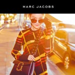 Marc Jacobs-011 宋佳同款蛇形金屬扣黑色牛皮小號單肩斜挎包