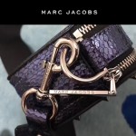 Marc Jacobs-09 專櫃新款女士藍色蛇紋配青蛙亮片單肩斜挎包相機包