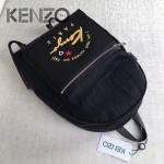 KENZO-001 時尚男女款原單客供防水尼龍電銹字母休閒雙肩包書包
