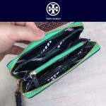 Tory Burch-050 PVC印花款女士單拉鏈手腕包配有包裝盒手腕包