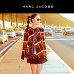 Marc Jacobs-011 宋佳同款蛇形金屬扣黑色牛皮小號單肩斜挎包