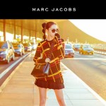 Marc Jacobs-011 宋佳同款蛇形金屬扣黑色牛皮小號單肩斜挎包