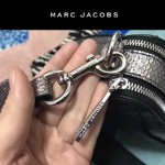 Marc Jacobs-04 貴奢華銀色蛇紋配日月刺繡鑲鑽單肩斜挎包相機包