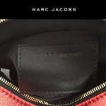 Marc Jacobs-03-5 劉詩詩同款snapshot藍白輻射亮片原版爆裂紋牛皮相機包