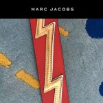 Marc Jacobs-03-5 劉詩詩同款snapshot藍白輻射亮片原版爆裂紋牛皮相機包