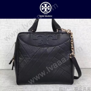 Tory Burch-051 羊皮菱紋女士手提單肩斜挎包