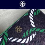 Tory Burch-050 PVC印花款女士單拉鏈手腕包配有包裝盒手腕包
