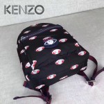 KENZO-005 時尚休閒男女款原單眼睛防水尼龍面料雙肩包書包