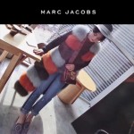 Marc Jacobs-011-2 宋佳同款蛇形金屬扣棗紅色牛皮小號單肩斜挎包