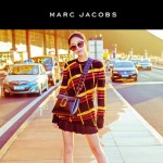 Marc Jacobs-011 宋佳同款蛇形金屬扣黑色牛皮小號單肩斜挎包