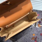 Delvaux-034-2 全新TP系列swift小牛皮配粗肩背手提單肩包