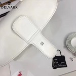 Delvaux-05-7 復古風brilliant 白色原版BOX光面牛皮大號手提單肩包