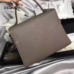 Delvaux-033-4 全新牛頸紋TP系列配粗肩背手提單肩包