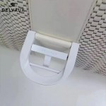 Delvaux-03-2 皇室御用手工編織原版胎牛皮配綿羊皮豎款大號手袋