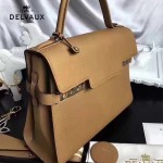 Delvaux-033-2 全新牛頸紋TP系列配粗肩背手提單肩包