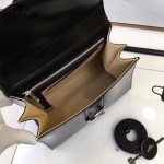 Delvaux-05-5 復古風brilliant 黑色原版BOX光面牛皮大號手提單肩包
