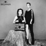 Delvaux-016 唐嫣蕾哈娜同款限量版Le Brillant原單字母塗鴉大號手袋