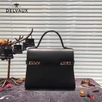 Delvaux-034-4 全新TP系列swift小牛皮配粗肩背手提單肩包