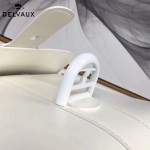 Delvaux-05-7 復古風brilliant 白色原版BOX光面牛皮大號手提單肩包