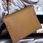Delvaux-033-2 全新牛頸紋TP系列配粗肩背手提單肩包