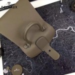 Delvaux-17-7 人氣熱銷brillant深灰色原版粒面牛皮手提單肩包