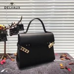 Delvaux-034-4 全新TP系列swift小牛皮配粗肩背手提單肩包