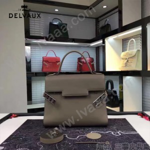 Delvaux-034 全新TP系列swift小牛皮配粗肩背手提單肩包