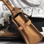 Delvaux-033-2 全新牛頸紋TP系列配粗肩背手提單肩包