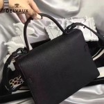 Delvaux-033-3 全新牛頸紋TP系列配粗肩背手提單肩包