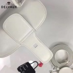 Delvaux-04-9 時尚復古brilliant 白色原版BOX光面牛皮手提單肩包