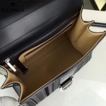 Delvaux-03-3 皇室御用手工編織原版胎牛皮配綿羊皮豎款大號手袋