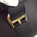 Delvaux-19-3 潮人必備新款brillant黑色原版牛皮豎款大號手提單肩包
