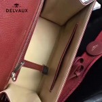 Delvaux-033 全新牛頸紋TP系列配粗肩背手提單肩包