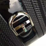 Delvaux-03-3 皇室御用手工編織原版胎牛皮配綿羊皮豎款大號手袋