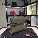 Delvaux-034 全新TP系列swift小牛皮配粗肩背手提單肩包