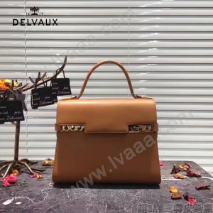 Delvaux-034-2 全新TP系列swift小牛皮配粗肩背手提單肩包
