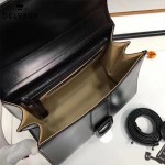 Delvaux-05-4 復古風brilliant 黑色原版BOX光面牛皮大號手提單肩包