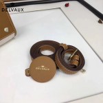 Delvaux-010 最新爆款純手工編織絲麻配原版牛皮小號手提單肩包